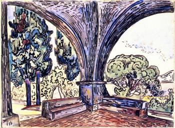 (image for) Handmade oil painting Copy paintings of famous artists Paul Signac paintings, The Chapel of Sainte-An